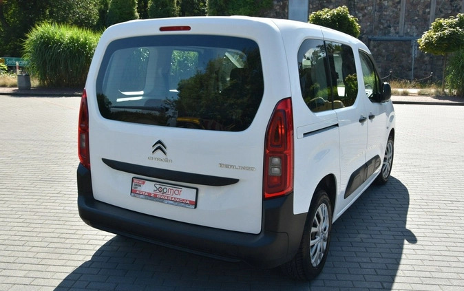 Citroen Berlingo cena 65900 przebieg: 106000, rok produkcji 2019 z Kruszwica małe 379